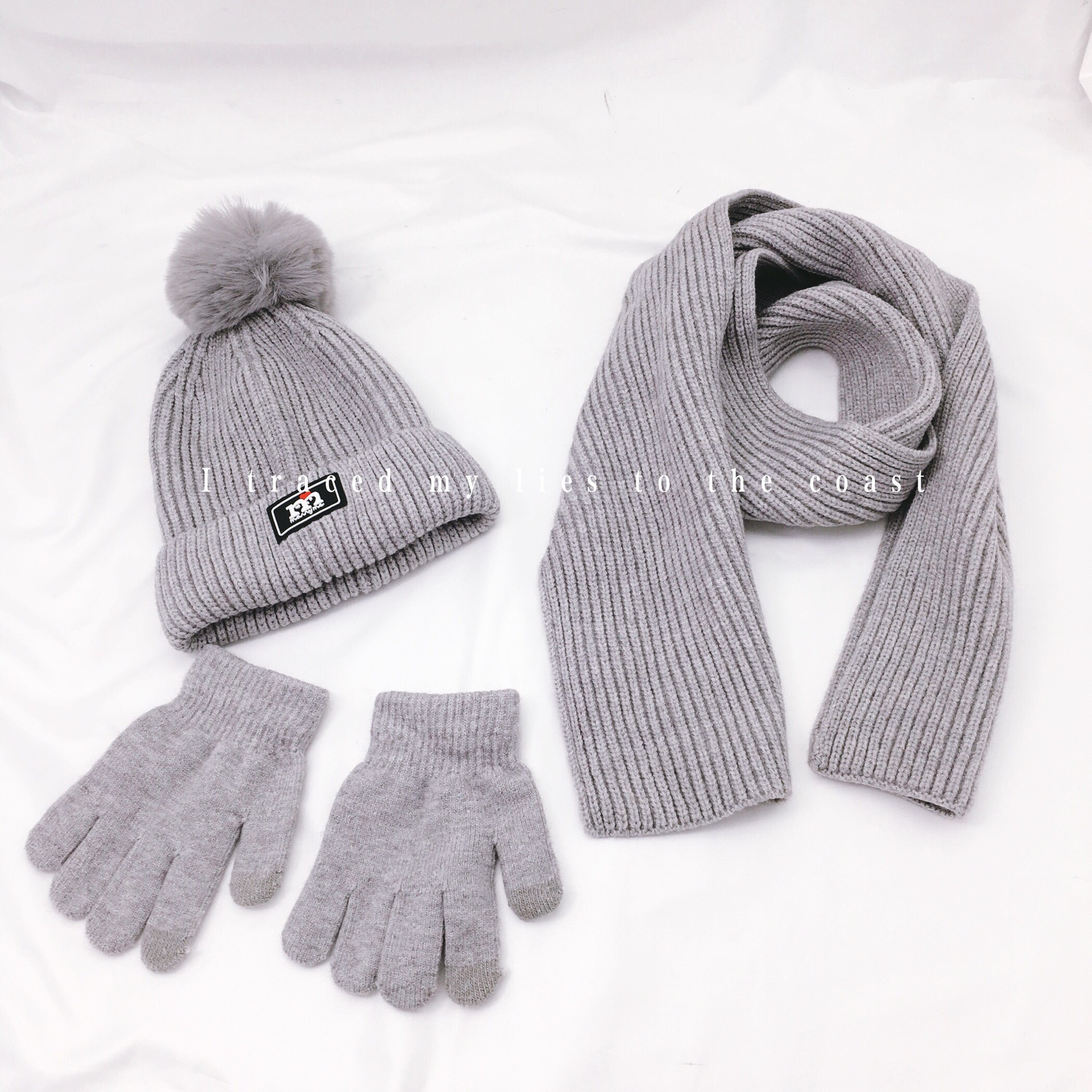 SET 3 MÓN MŨ LÓT NỈ - KHĂN - GĂNG TAY