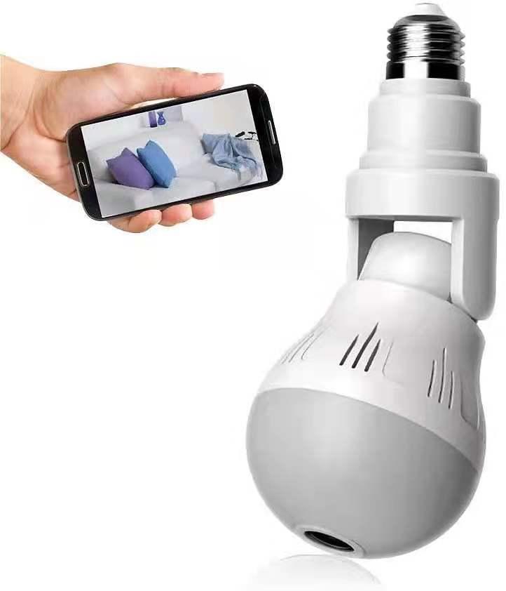 5MP Super HD V380 APP Chế độ xem toàn cảnh 360 độ Camera VR IP Liên lạc nội bộ không dây PTZ Màn hình trẻ em Báo động an ninh gia đình Bóng đèn cảm biến máy ảnh Kích thước: 2MP