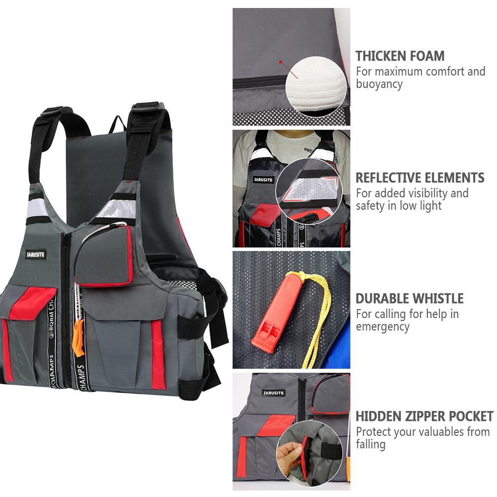 Áo Phao Người Lớn Jarusite Dành Cho Hoạt Động Thể Thao Dưới Nước