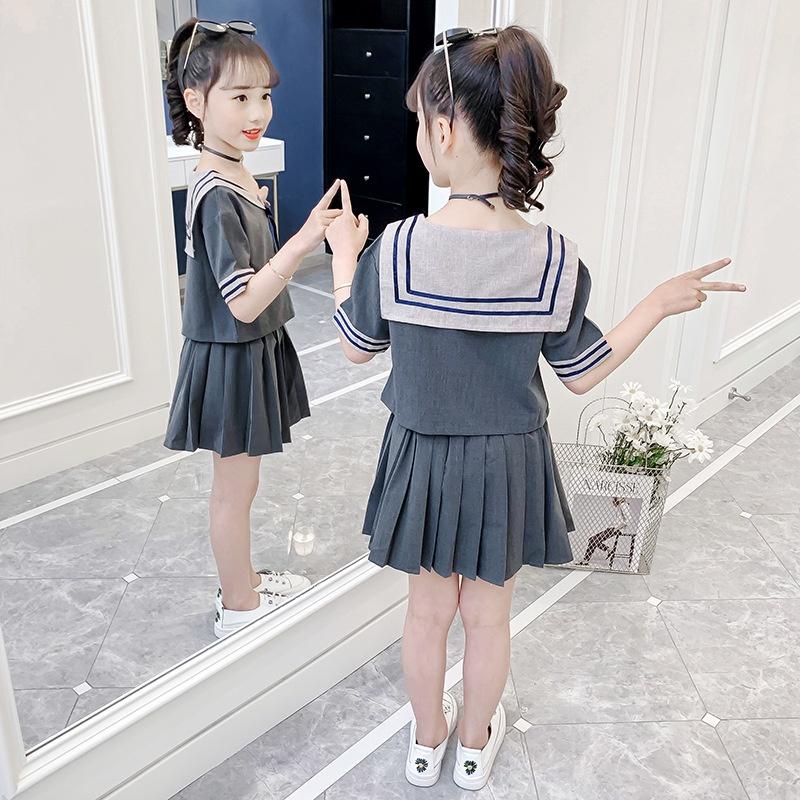 BV57 Size130-160 (21-40kg) Váy đầm cho bé gái size đại, kiểu dáng Hàn Quốc Thời trang trẻ Em hàng quảng châu