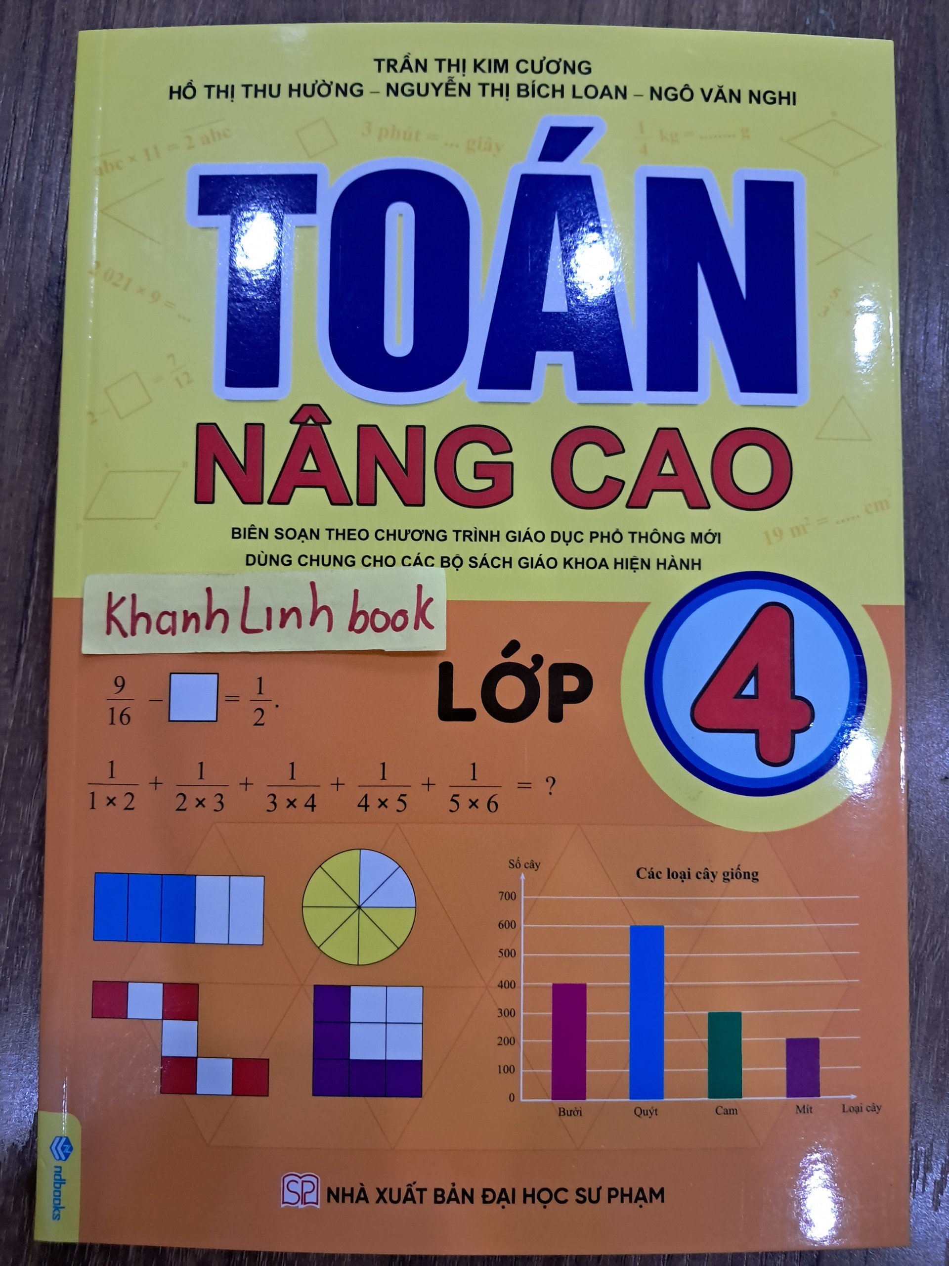 Sách - Toán Nâng Cao Lớp 4 - Biên soạn theo chương trình GDPT mới