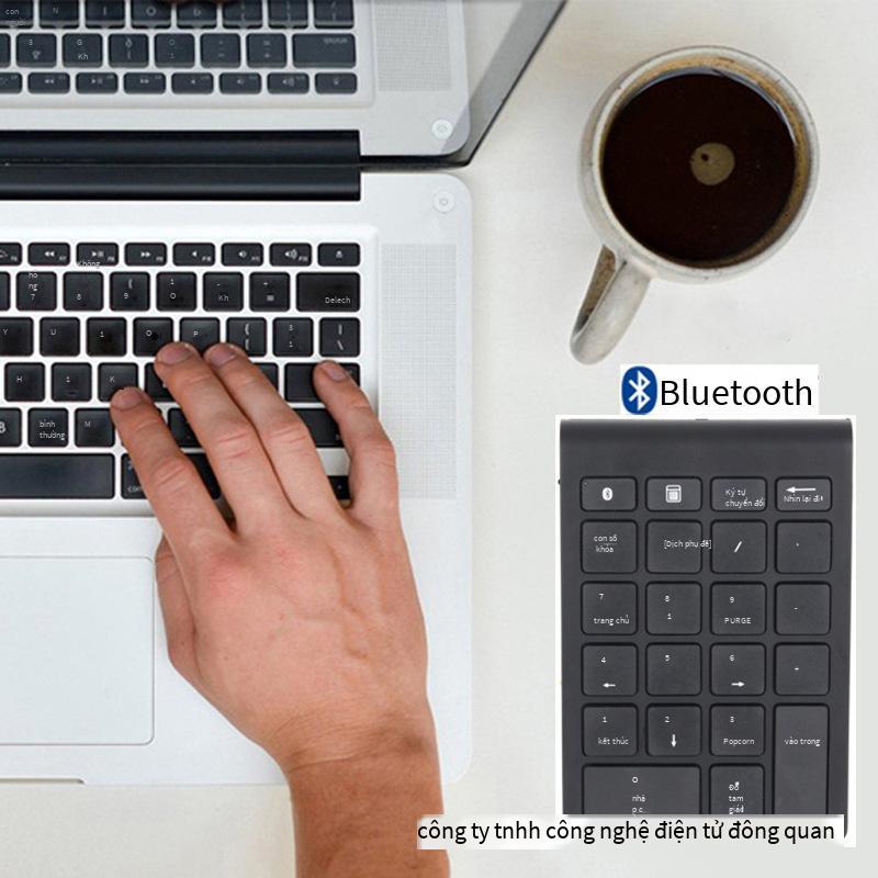 Khuyến mại 22 phím Bluetooth không dây 2.4G kỹ thuật số bàn phím máy tính xách tay bàn phím máy tính văn phòng không dây bàn phím kỹ thuật số di động