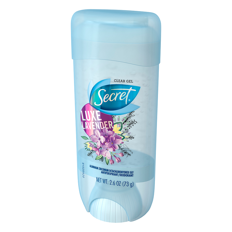 Lăn Khử Mùi Cơ Thể Secret Fresh Antiperspirant Deodorant Clear Gel Luxe Lavender 73g