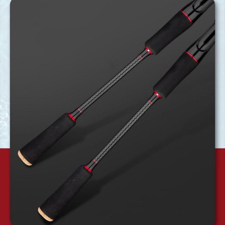 Xả hàng sale Bộ cần câu cá lure máy đứng 1.68m - 1.8m - 2.1m - 2.4m + Máy kim loại + dây câu lure + hộp mồi lure B-lu-D0