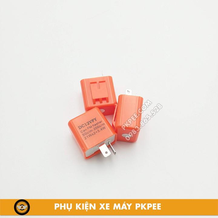 Cục Chớp Xi Nhan Điện Tử 12V Có Thể Điều Chỉnh Tốc Độ Nháy Xi Nhan