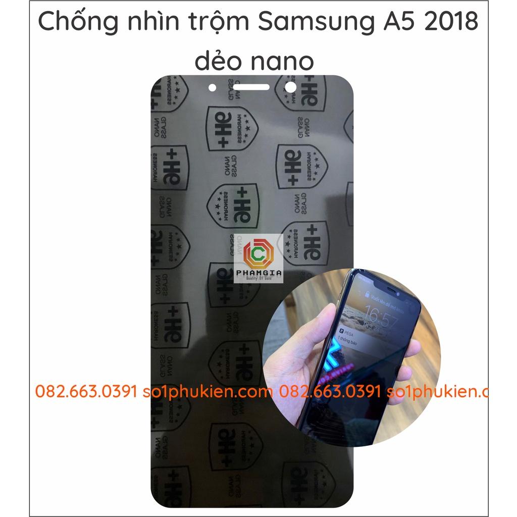 Dán Cường Lực Chống Nhìn Trộm cho Samsung A5 2015,2016,2017,2018 Màng Kính Bảo Vệ