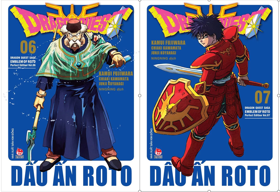 Sách - Dragon Quest - Dấu ấn Roto: Combo tập 6 +7