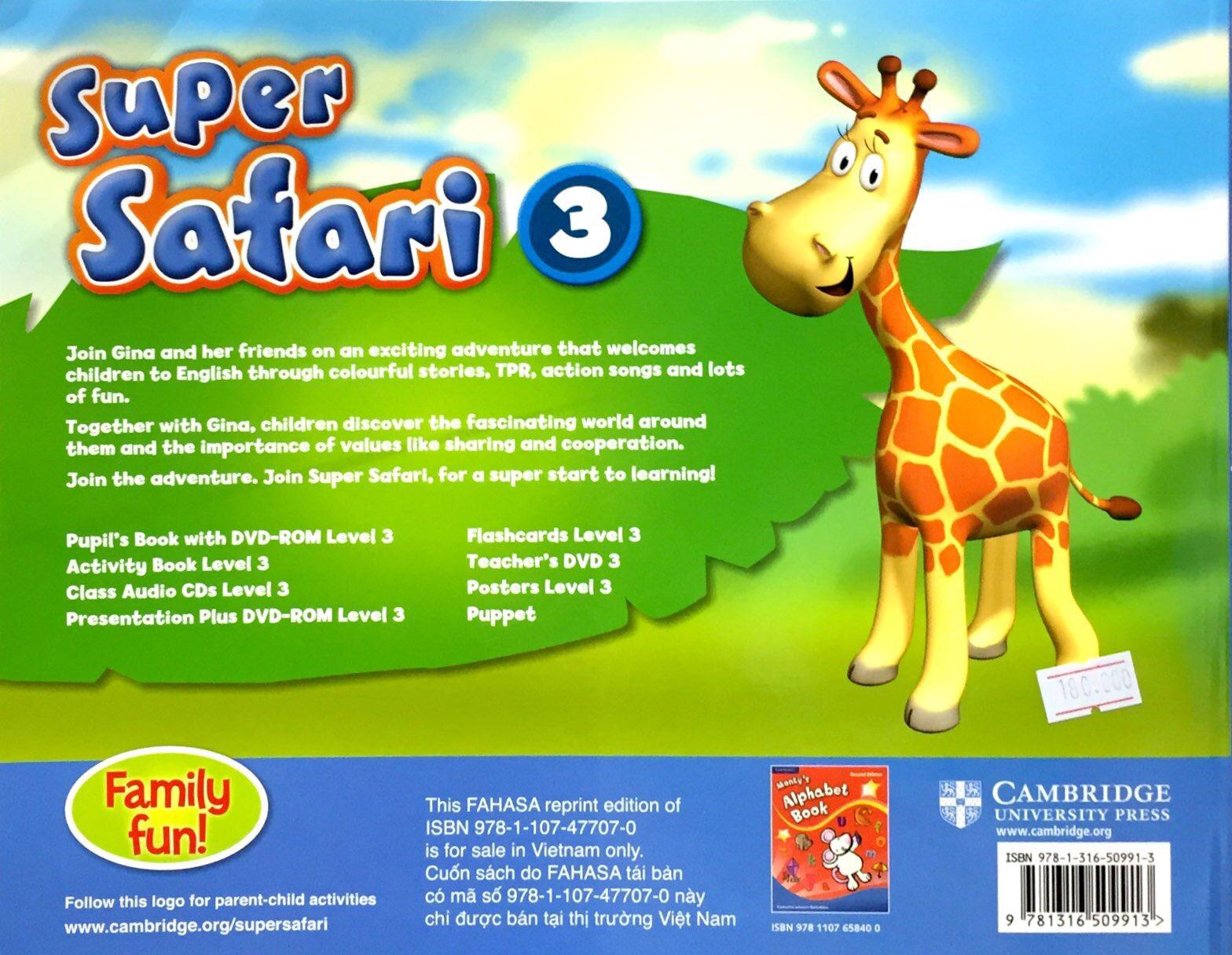 Super Safari Level 3 Pupil's Book with DVD-ROM