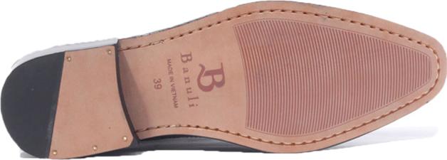 Giày Tây Lười Nam Công Sở Banuli Da Bê Italian Brogue Loafers H1SO2 (Da Veg Itali Mềm Dẻo, Đế Siêu nhẹ, Bảo Hành Trọn Đời)