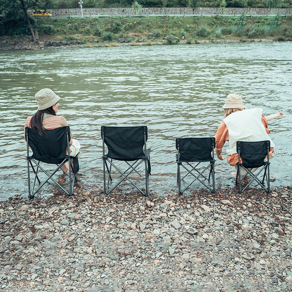 Portable Folding Camping Chair with Carrying Bag for Outdoor Camping Hiking Fishing Picnics