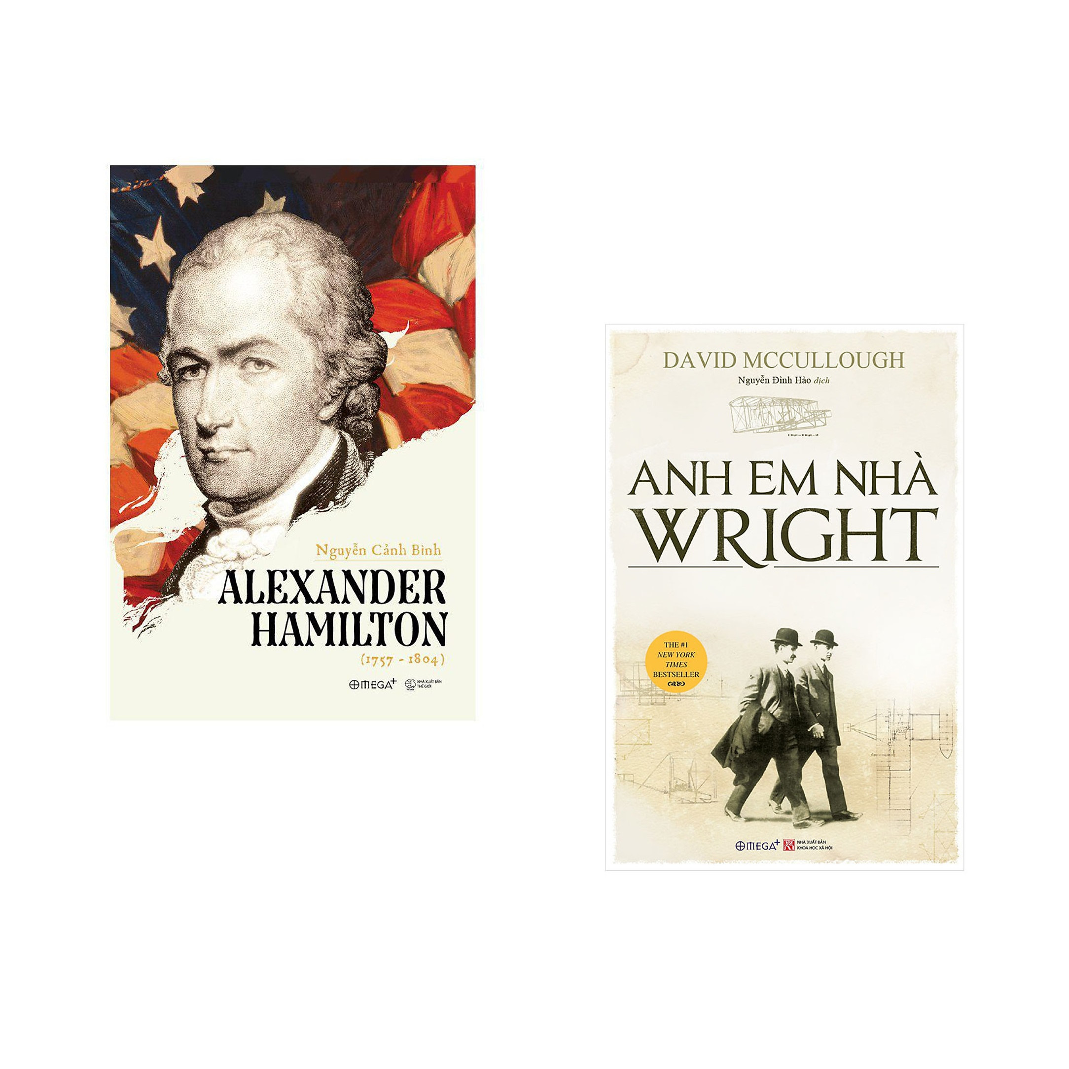 Combo 2 cuốn sách: Alexander Hamilton + Anh Em Nhà Wright
