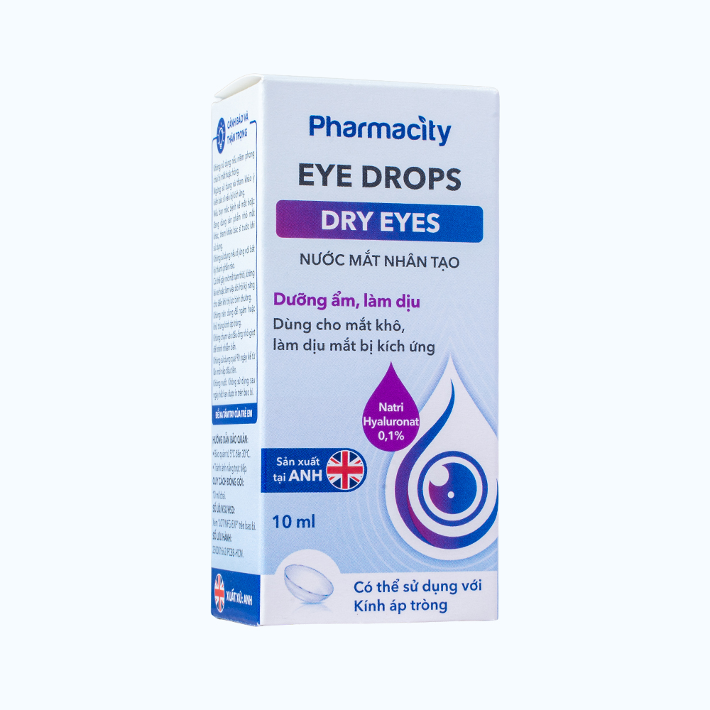 Nước mắt nhân tạo Pharmacity Dry Eyes (10ml)