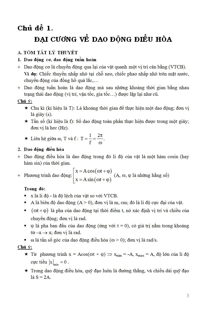 Công Phá Bài Tập Vật Lí Dao Động Cơ (Tập 1)