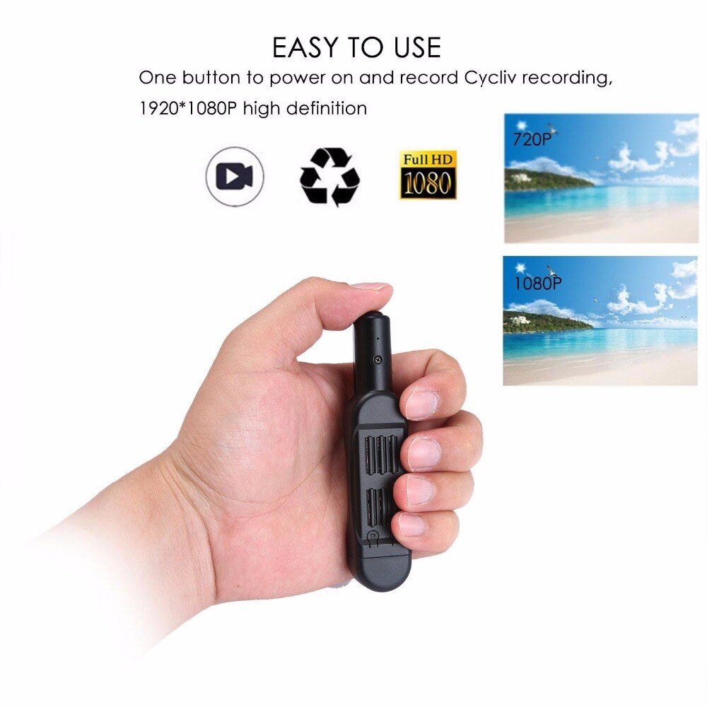 Máy Mini Cầm Tay Dạng Bút Full HD 1080P DV Ghi Hình, Ghi Âm Cuộc Họp, Hội Nghị, Bài Giảng – Tặng Kèm Thẻ Nhớ 16G