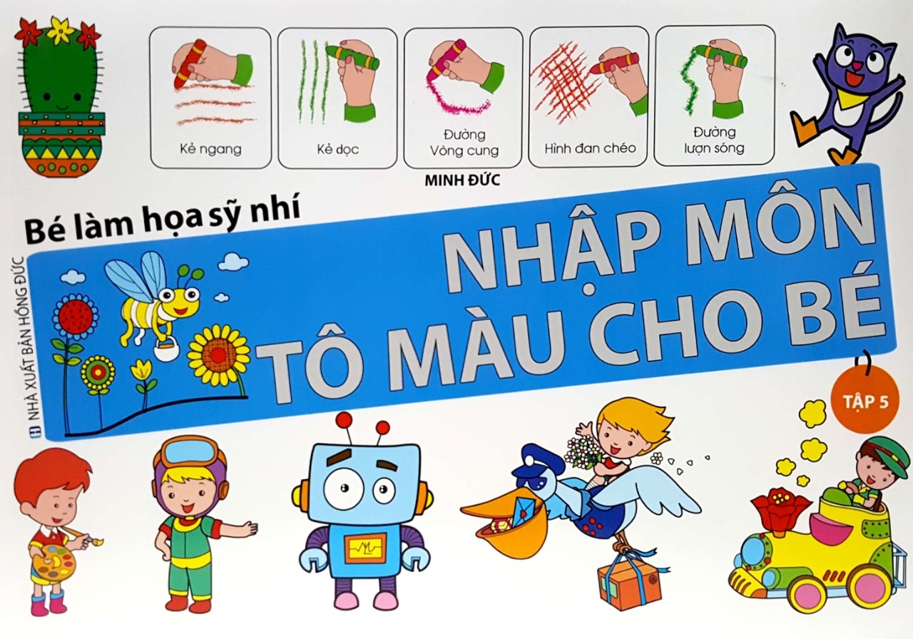 Bé Làm Họa Sỹ Nhí - Nhập Môn Tô Màu Cho Bé (Tập 5)