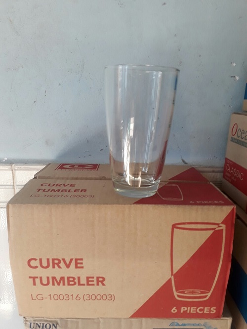 Ly Thủy Tinh Cao Cấp Bầu Cao 350ml , 450ml | Tùy Chọn Dung Tích , Nhập Khẩu Thái Lan
