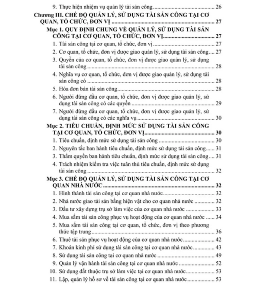 Sách Chỉ Dẫn Áp Dụng Luật Quản Lý, Sử Dụng Tài Sản Công sđ, bs 2024 – Chế Độ Quản Lý, Sử Dụng tài Sản Công - V2554T