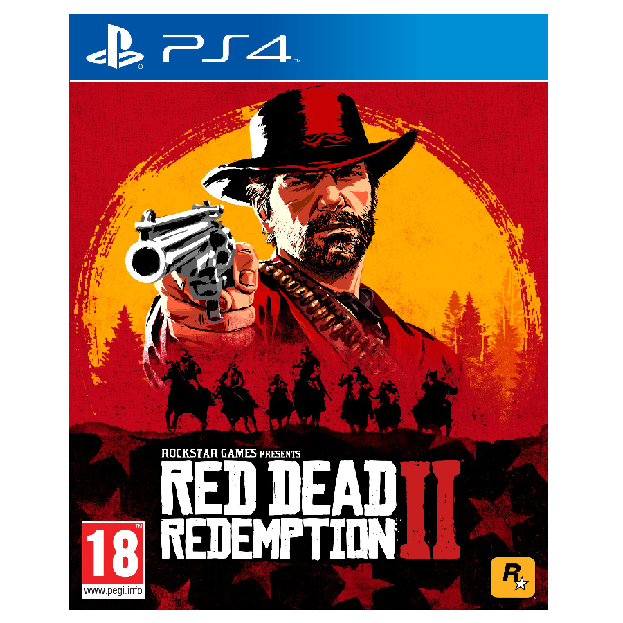 Đĩa game red dead redemption 2 cho playstation 4- Hàng Nhập Khẩu - hệ asia