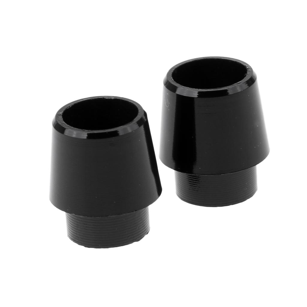 2pcs Plastic Golf Iron Ferrule For Taper Tip Iron Wedge Black