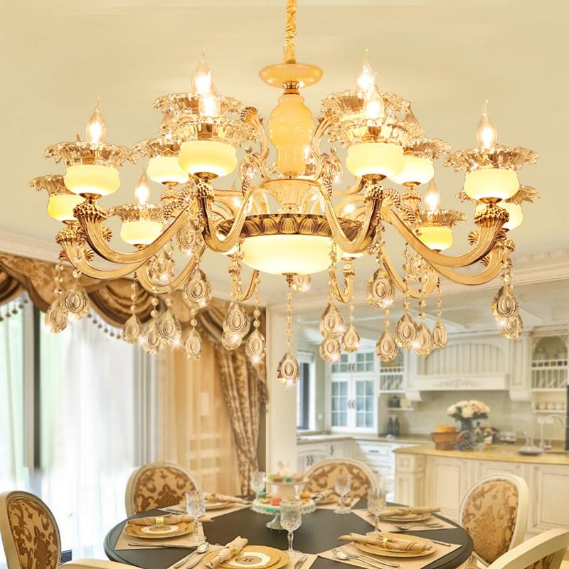 Đèn chùm trang trí nội thất RIAL sang trọng hiện đại - kèm bóng Led nến chuyên dụng