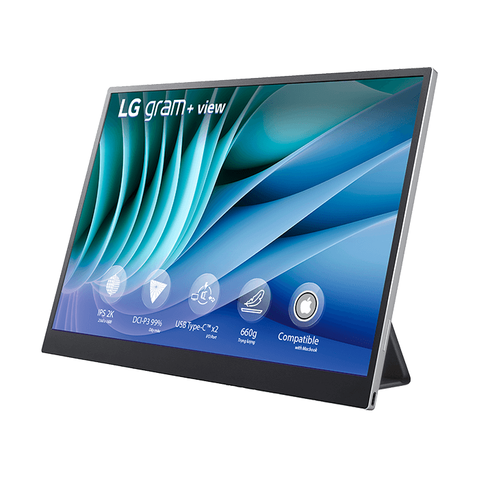 Màn Hình Di Động LG Gram View 16MR70.ASDA5 16 inch 2K WQXGA IPS Hàng chính hãng