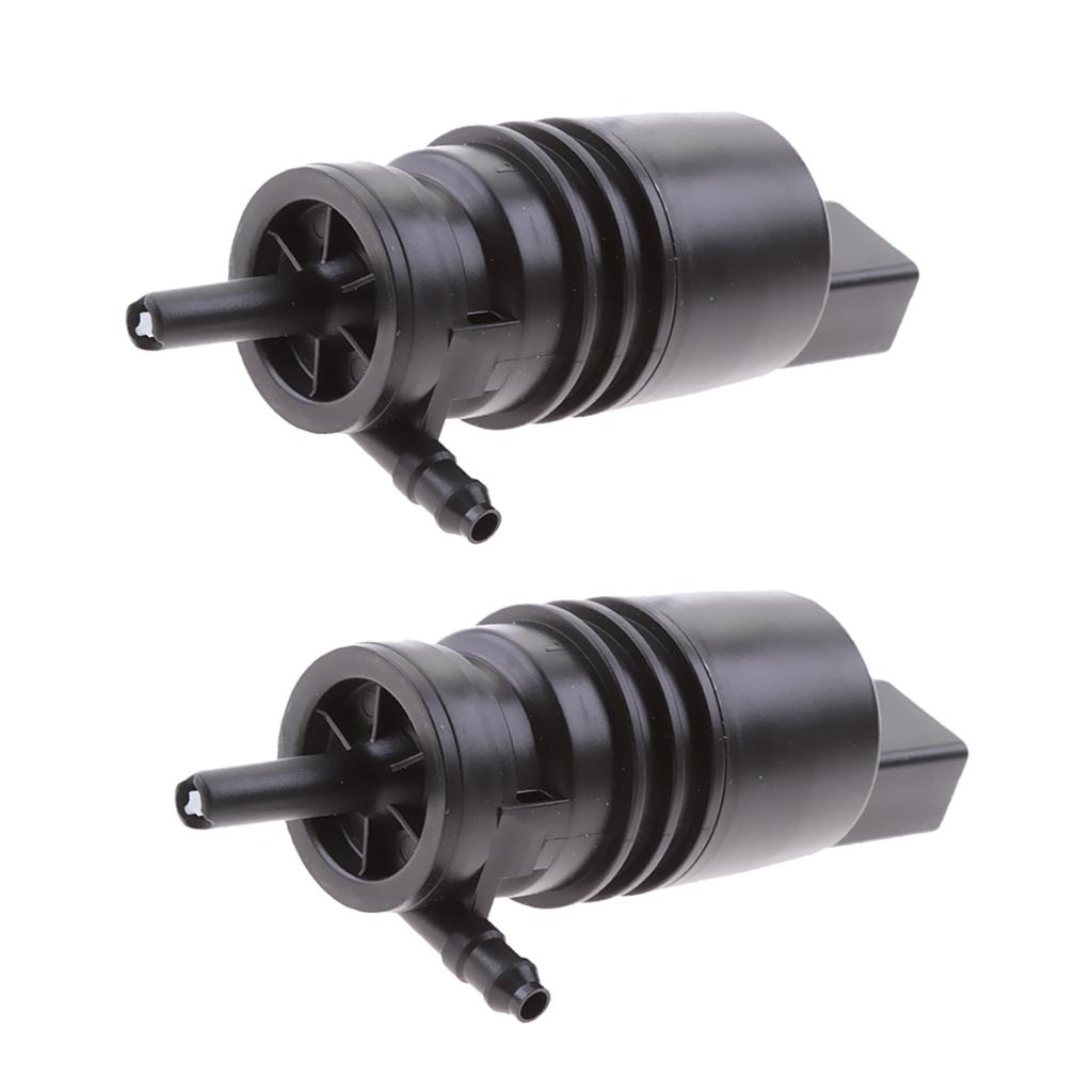 2x Car Windshield Washer Pump for E46 E38 E39 E60 E65 X3 E53 X5 Z3 Z4