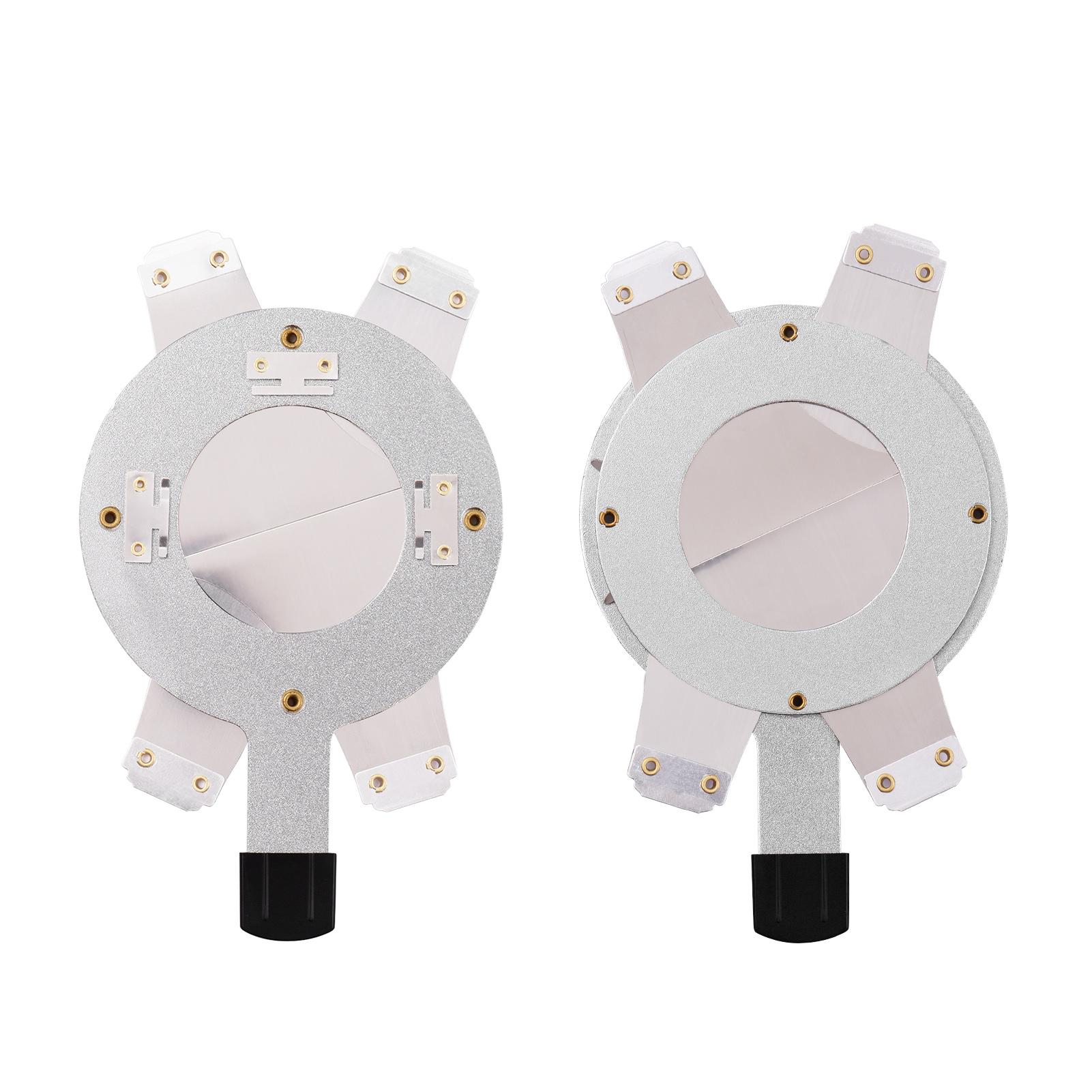 Kim loại Gobos Holder Thiết kế mẫu hình học cho Studio Strobe Optical Snoot Conical Focalize Condenser Photography