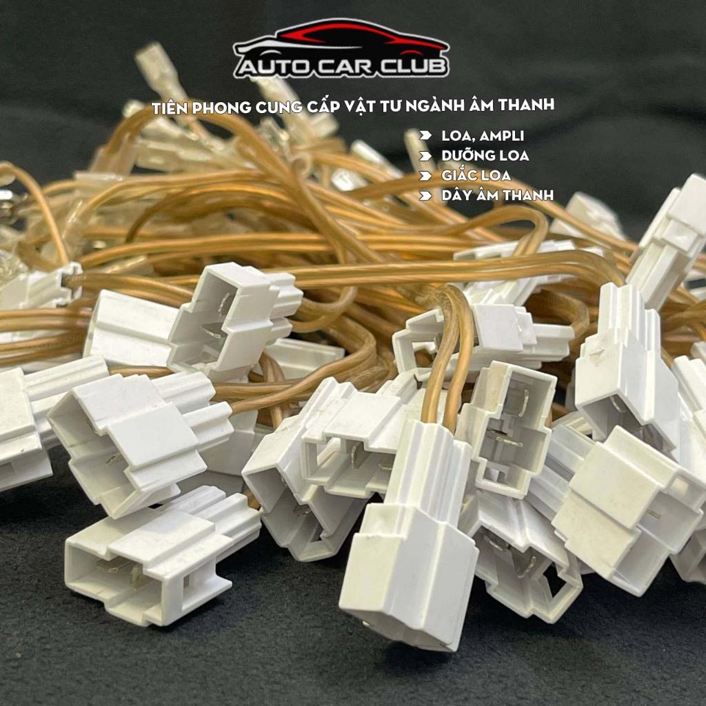 Dây Loa Plug And Play Dành Cho Xe Vinfast VF3 / VF5 độ Loa 5 inch, 6.5 inch Giắc Loa giữ nguyên bản cho xe