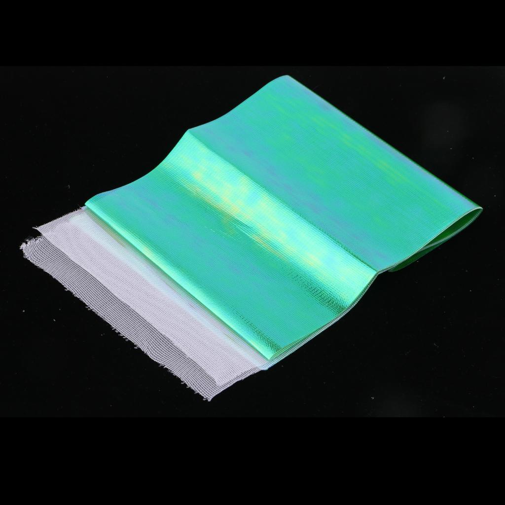 Fishing Lure Holographic Tape Fish Skin Tackle Craft Waterproof Reflective