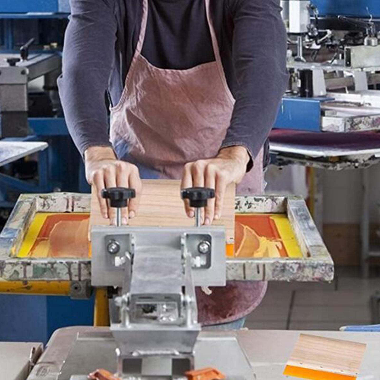 Aluminum Silk Printing Frame with 110 White Mesh Screen Print Kit  20x30cm