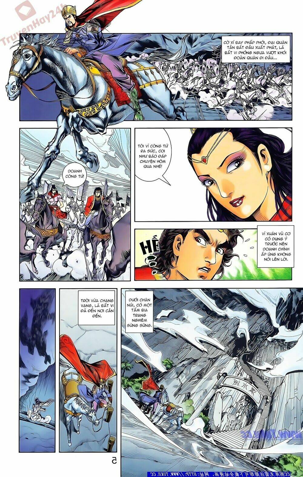 thiên tử truyền kỳ 2 - tần vương doanh chính chapter 47 19