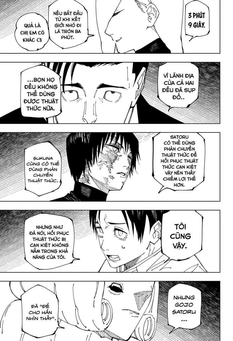 jujutsu kaisen - chú thuật hồi chiến chapter 228 13