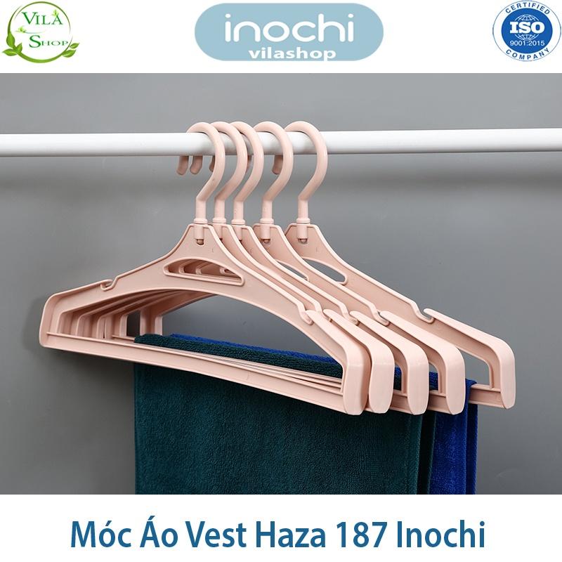 Móc Treo Quần Áo, Móc Treo Áo Vest Hara 187, Bộ Sưu Tập Móc Quần Áo Người Lớn Nhựa Cao Cấp Inochi