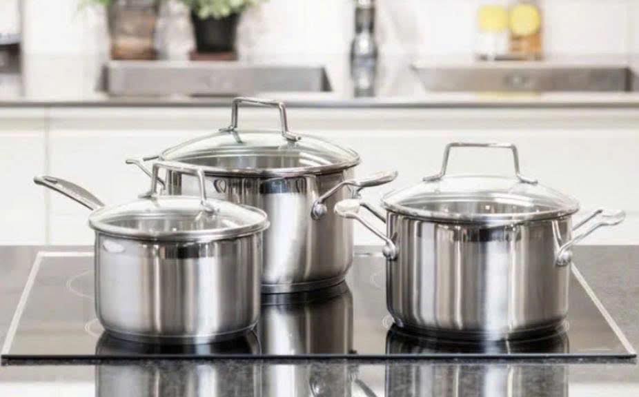 Bộ 3 nồi inox Scanpan Impact 71070000 hàng chính hãng