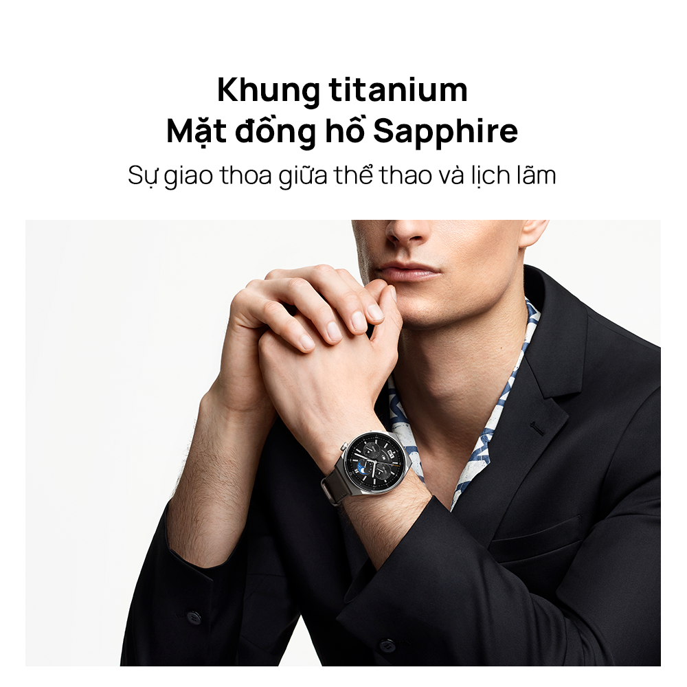 Đồng Hồ Thông Minh HUAWEI WATCH GT 3 Pro | Gốm tinh thể nano | Điện tâm đồ | Lặn tự do | Hàng Chính Hãng