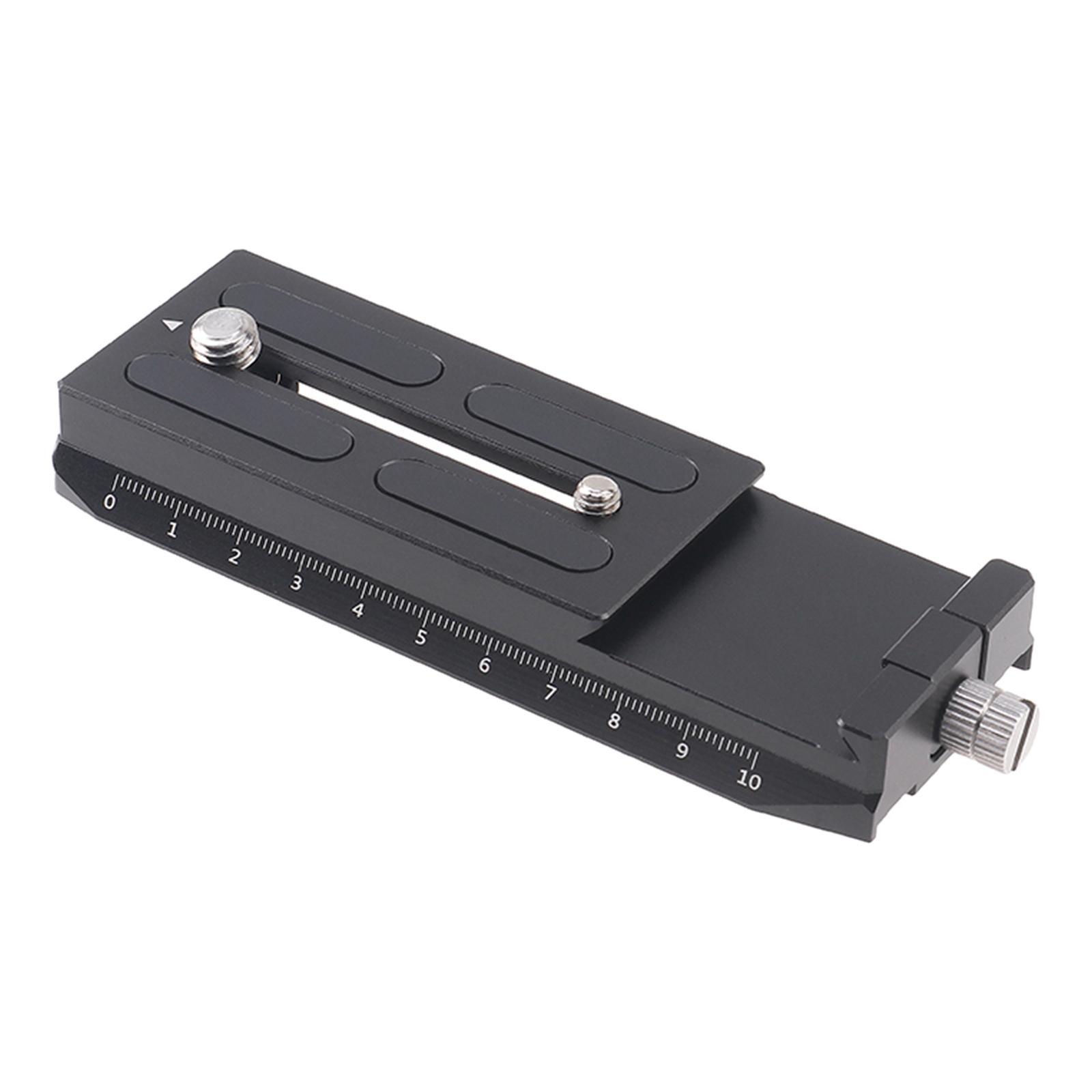 Quick Release Plate Qr Bracket Aluminum Alloy Mounting Plate Lower Quick Release Baseplate for RS2 Rsc2 RS3/RS3Pro Gimbal Stabilizer
