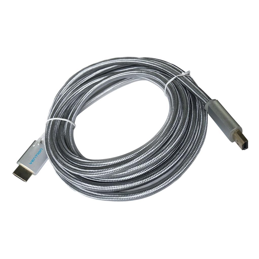 V2.0 Cable Ultra  1080P 4K Braided Video Cord Supports 3D 10meter