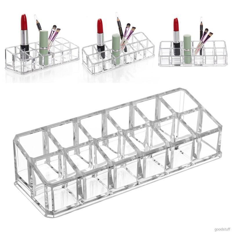 Khay đựng mỹ phẩm chia 12 ngăn mini chất lượng cao