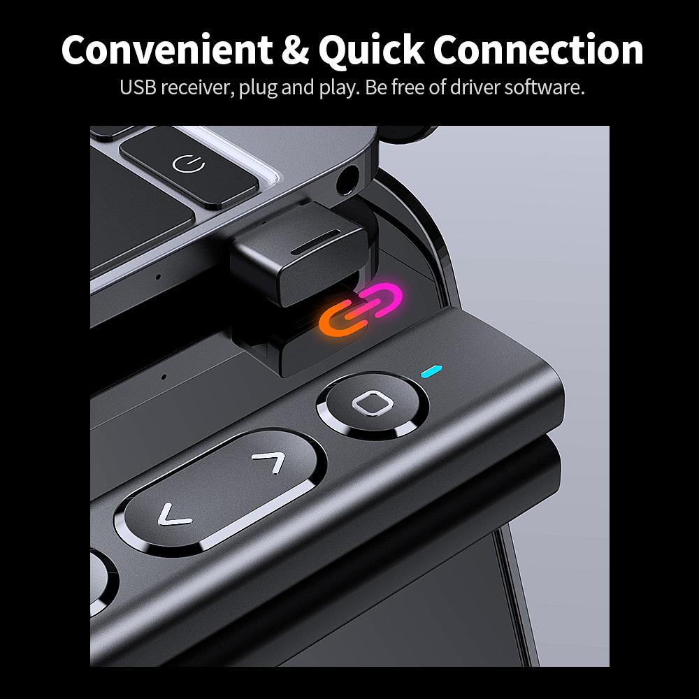 Điều khiển từ xa Không dây PPT Clicker Rộng Đa phương tiện Trình chiếu từ xa