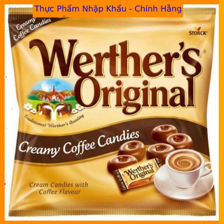 Kẹo caramen phủ socola hiệu Werther's Original (không đường) 50g-120g