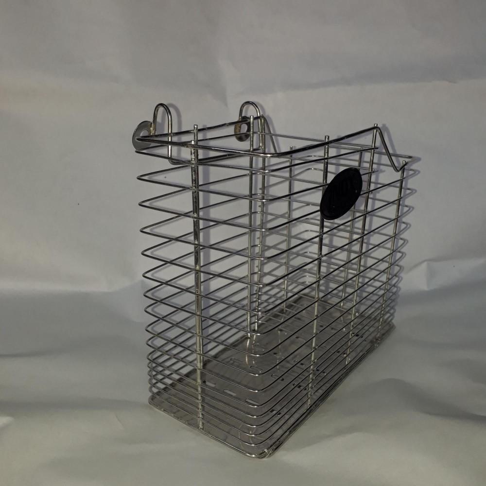 Ống đôi đựng đũa muỗng inox. mỏng - Gia dụng Dũng Hà