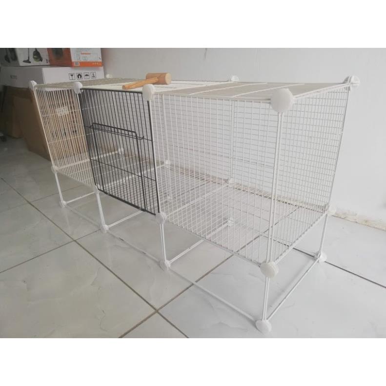 Tấm lưới thép 35x35cm, mắt lưới nhỏ 2cm, nuôi chim thỏ bọ đều được