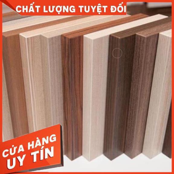 1 Tấm Gỗ MDF Lõi Xanh Sâu 20cm dán 4 cạnh (có sẵn) làm kệ mặt bàn tuỳ ý