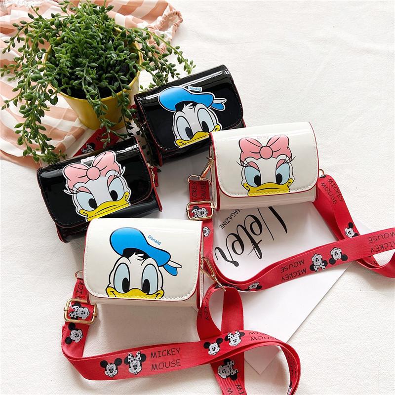 Túi Đeo Chéo Cho Bé Chống Thấm Nước 12x9x6cm Vịt Chuột