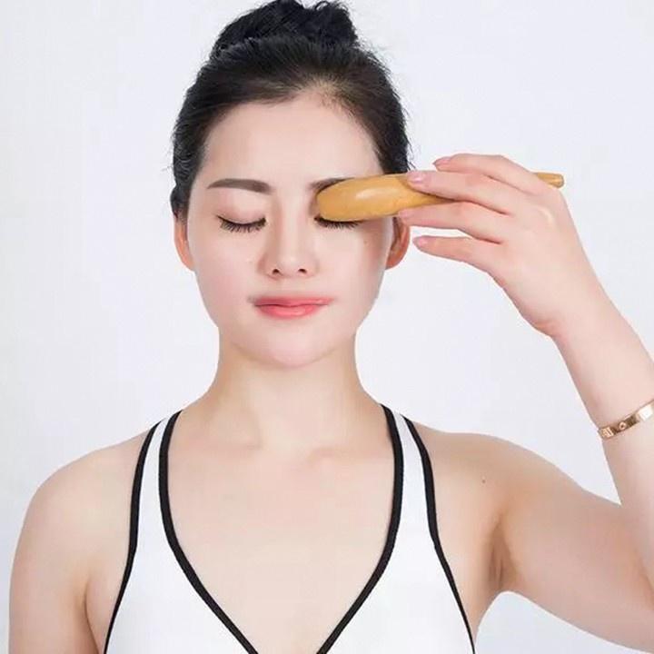 Dụng cụ ấn huyệt, cạo gió bằng gỗ thơm, dụng cụ massage xà cầy | Mỹ Nghệ Phương Chi