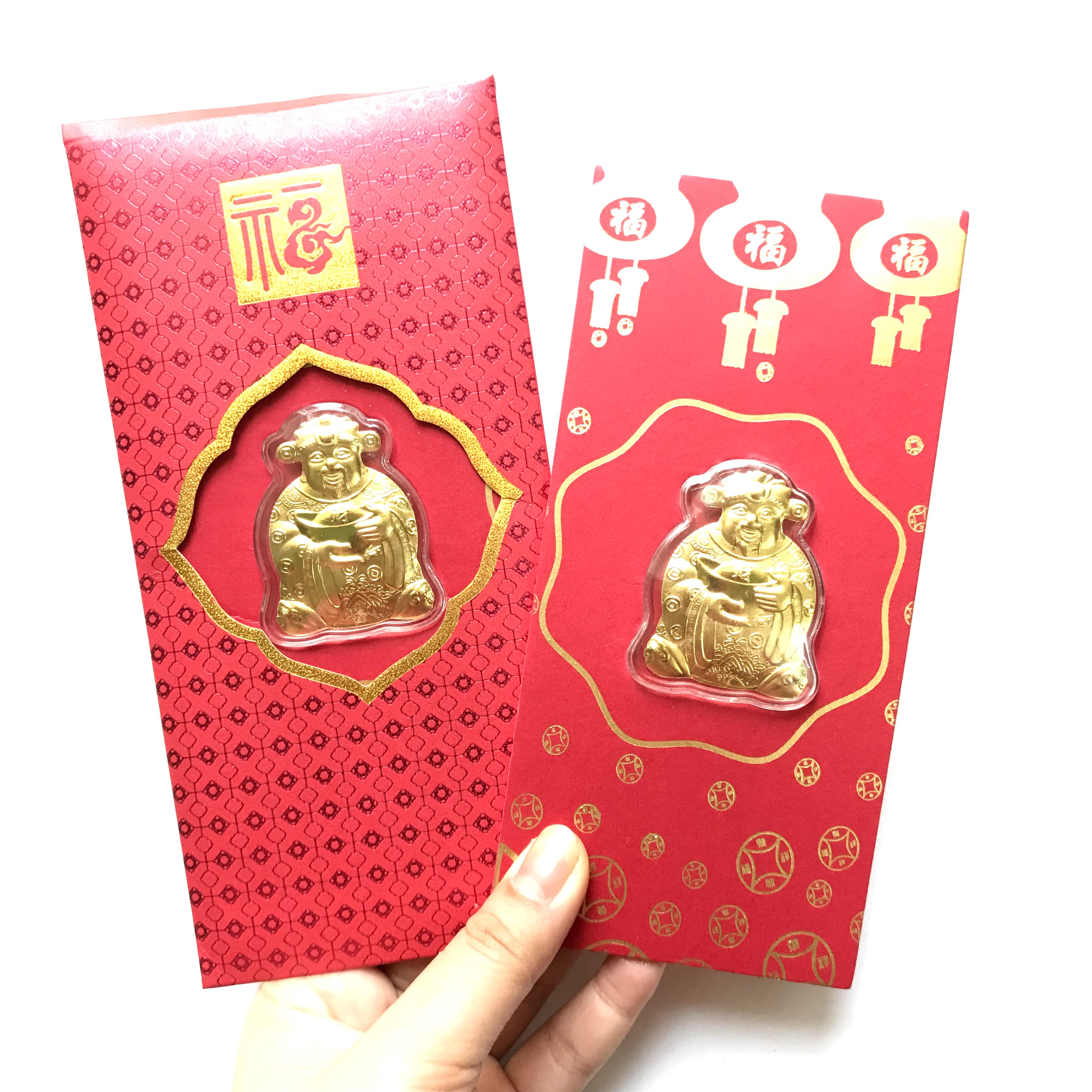 Bao lì xì thần tài vip Hong Kong món quà mang ý nghĩa tài lộc may mắn đầu năm 2020 - TMT COLLECTION - MS391