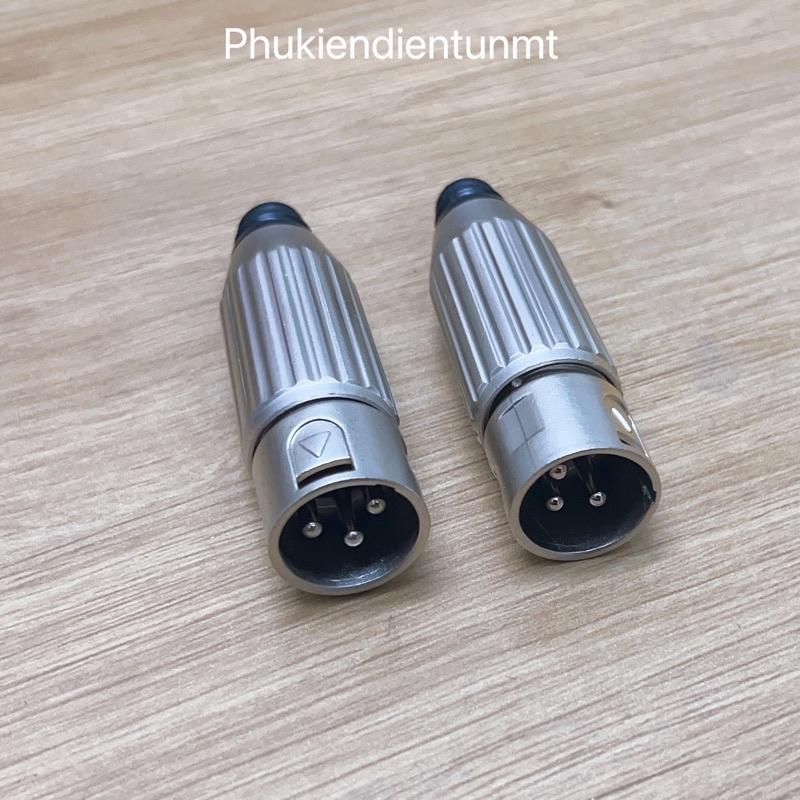 Rắc canon , XLR hàn dây hàng loại 1