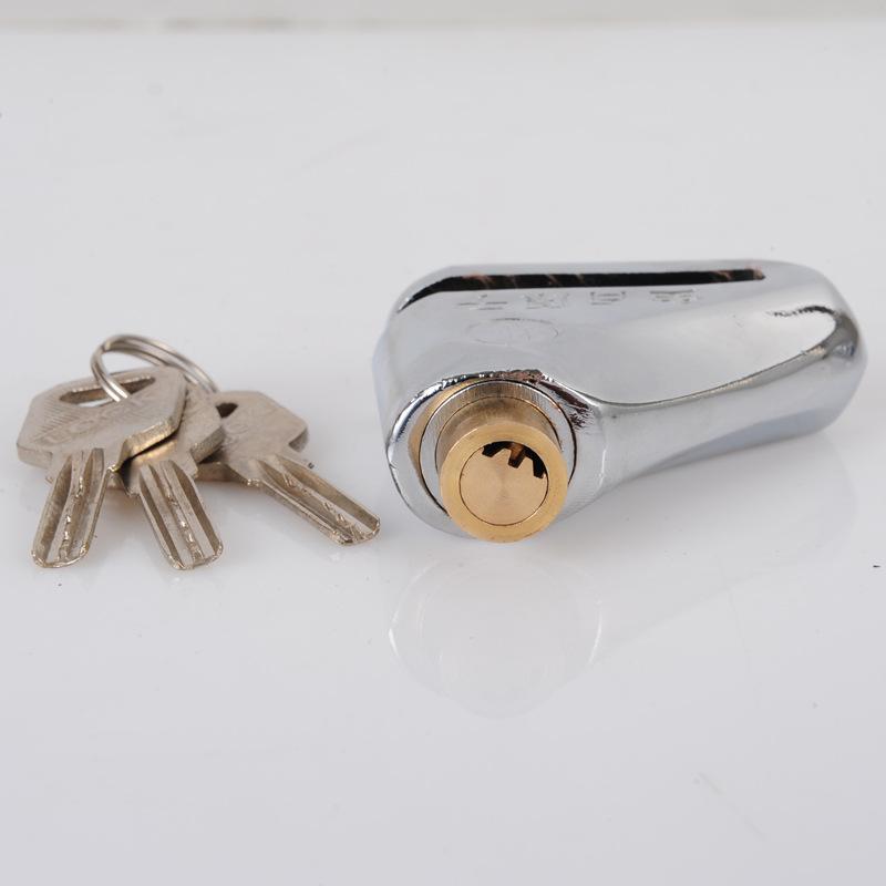 Giao hàng nhanh chóng đầy đủ cho khóa phanh đĩa xe máy pin khóa xe điện khóa phanh đĩa xe QZ-503