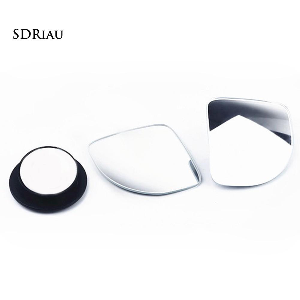 Bộ 2 gương dán góc kính chiếu hậu góc rộng điều chỉnh chống điểm mù cho xe hơi tiện lợi