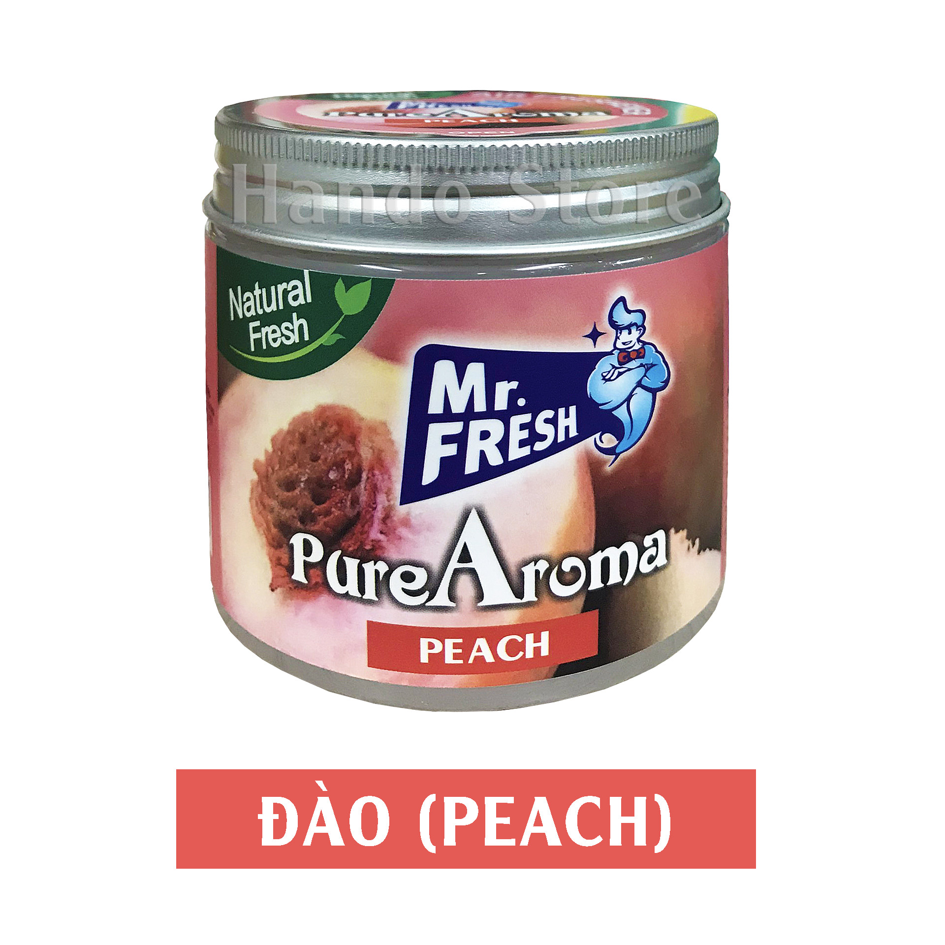 Combo 4 Sáp thơm khử mùi Pure Aroma 230g (đào-dứa-vani-black ice)